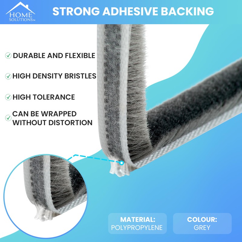 Home Solutions™ Front Door Draft Excluder For Doors & Draught