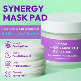 HYAAH [HYAAH]Kelp Concentrate Synergy Mask (60ea)