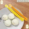 2pcs Fancy Cut Egg Cooked Eggs Cutter Lace Egg Slicer