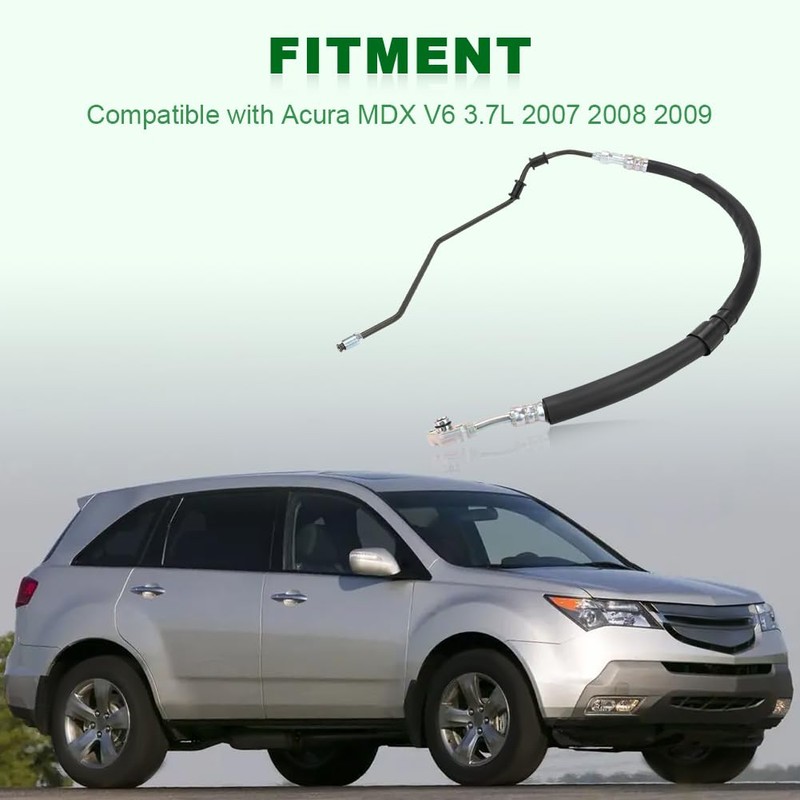 QCESEV Power Steering Pressure Hose Assembly Compatible with 2007 2008