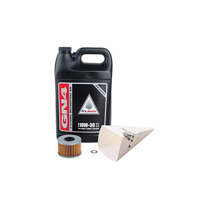TUSK 4-Stroke Oil Change Kit Pro-Honda GN4 10W-30 for Honda