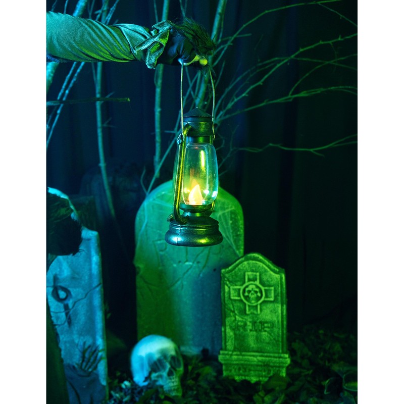Widmann vd-wdm9530l Lantern with Flickering LED Light, Gold, One Size