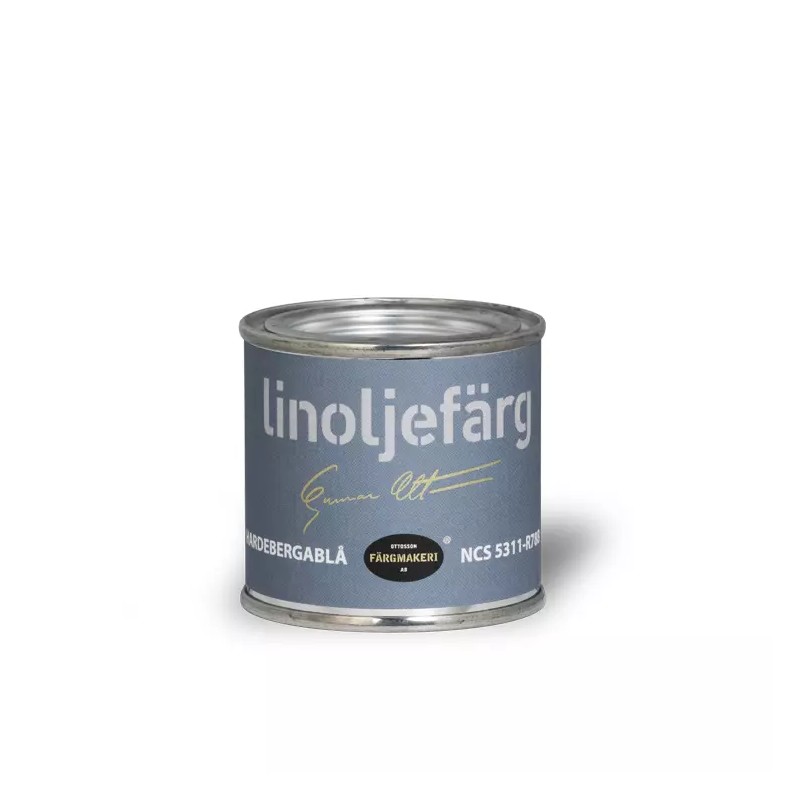 Ottosson Färgmakeri Linseed Oil Paint - Hardeberga Blue - 1