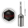 Sourcingmap 1/4" Quick-Change Hex Shank 17mm Nut Setter Driver Drill
