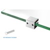 Mount-It! Glass Corner Shower Shelf for Bathroom, Wall Mounted with