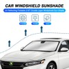KUST Windshield Sun Shade for Honda Accord Sedan 2018-2022 Sunshade
