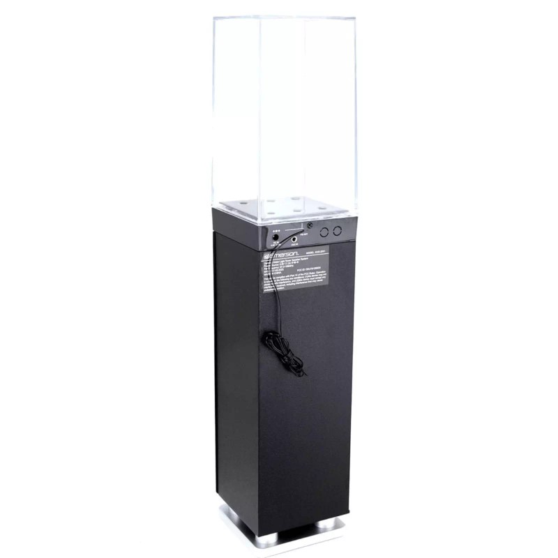 Emerson Dancing Water Light Tower Speaker System Floor Standing w