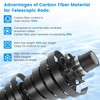 15 FT Pool Pole Carbon Fiber, Swimming Carbon Fiber Pool
