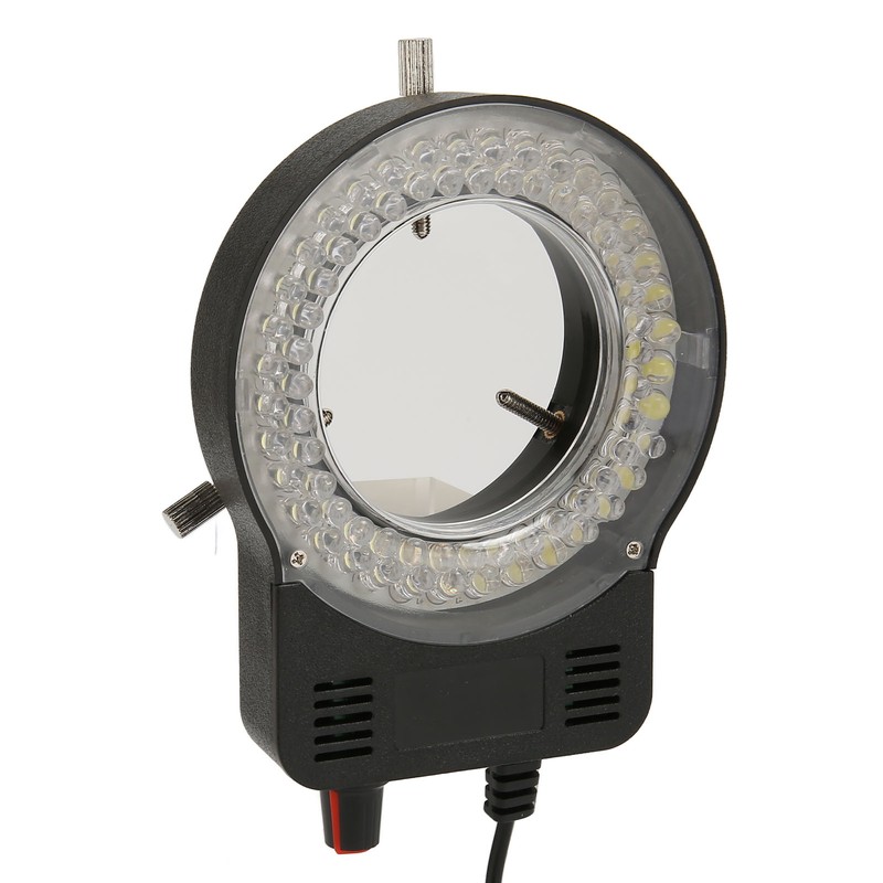 Microscope Ring Light 52 LED Beads Adjustable Easy Mounting Ring