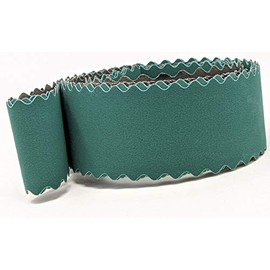 2X72 Knife Maker's Scalloped Edge Sanding Belts Extra Flexible Finishing Belts fit 2X72 Belt Sander Great for odd shapes and Knife Handle Contours (600 Grit 3 Pk.)