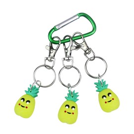 rainbowstar 3 Pack Med Clip Syringe Holder with Carabiner for EMS Nurses Paramedic Healthcare Syringe Socket Holder
