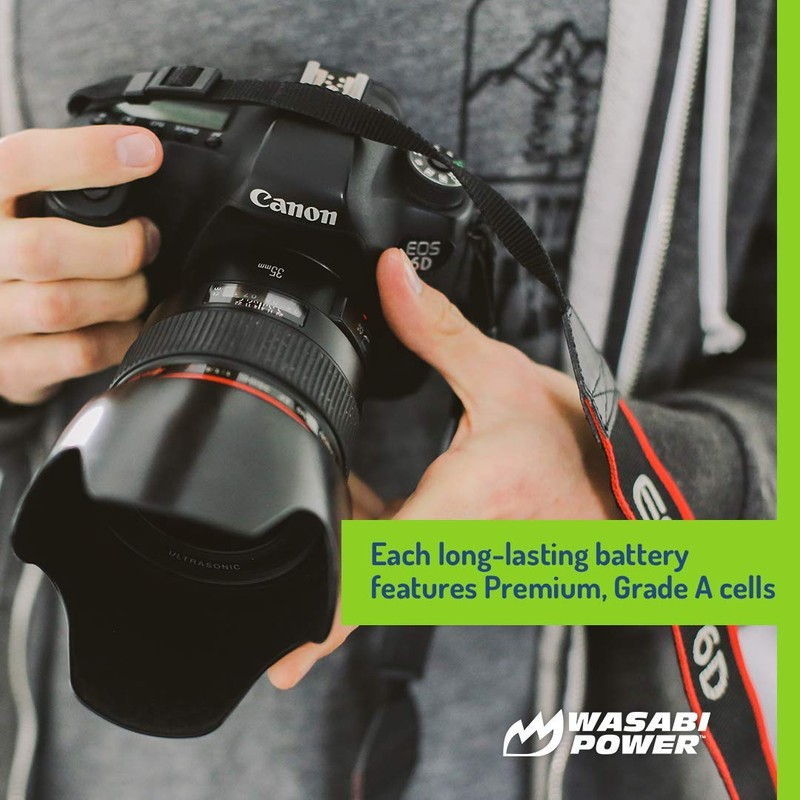 Wasabi Power LP-E10 Battery for Canon EOS Rebel T7, T6,