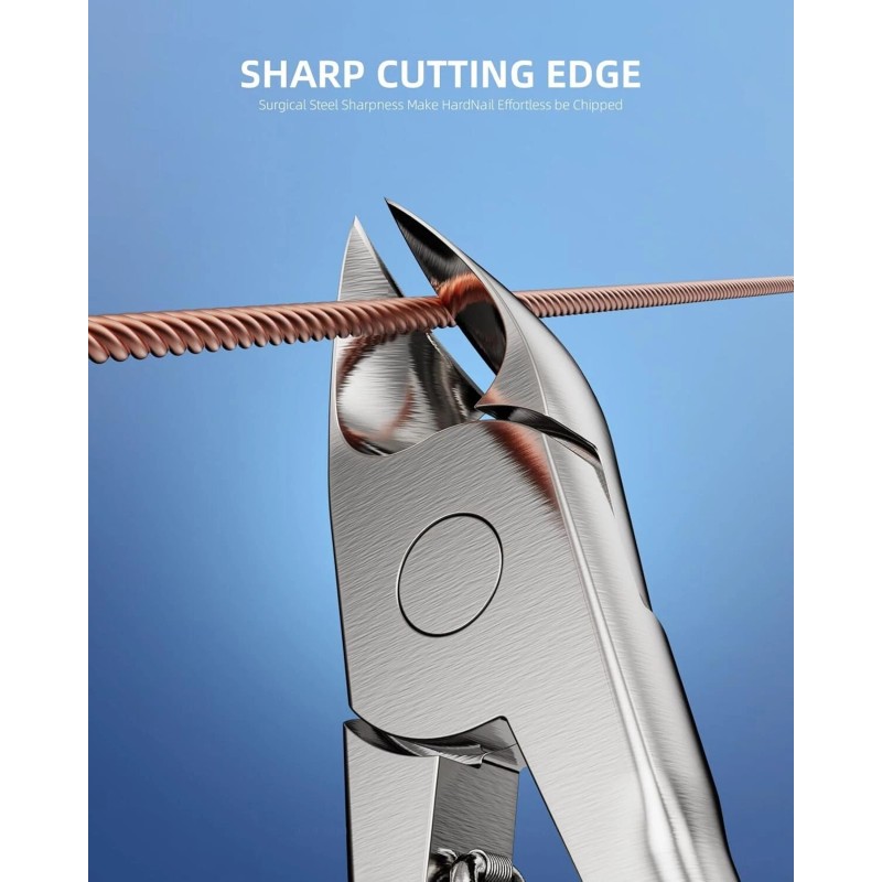 Kaasage Nail Clippers for Thick & Ingrown Toenails - Sharp
