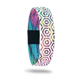 ZOX Bracelets — You Are Enough | Stretchy Elastic Band with Motivational Affirmations and Beautiful Artwork, Great Gift for Men, Women, and Teens (Large)