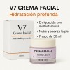 Crema Facial Hidratacion Iluminación Base Y Vitamina V7 50ml