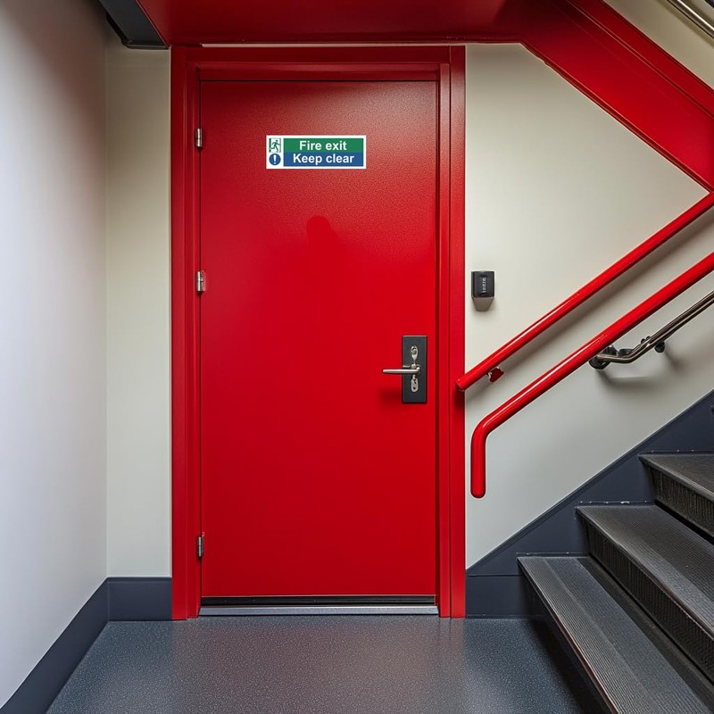 Fire Exit Sign, Fire Signs, Fire Safety Signs, Fire Action