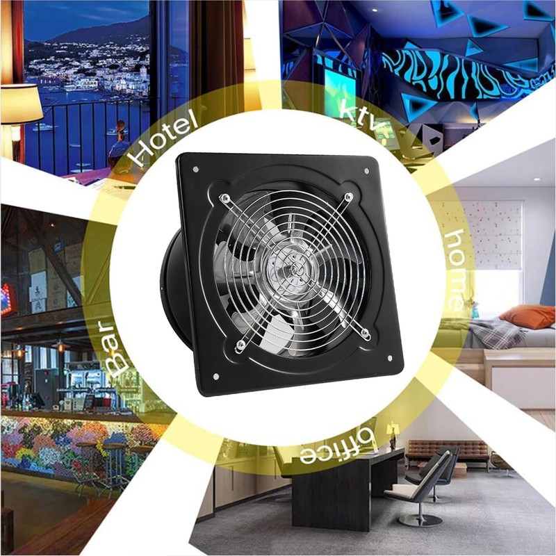 4 inch Exhaust Fan Metal Iron Ventilation Extractor, Silence with