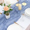Aoksunova Muslin Table Runner, Chiffon, Gauze Fabric, 3 m x