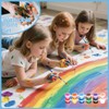 20 Pack Mini Acrylic Paint Set, 12 Colors Washable Paint