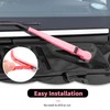RT-TCZ Front Window Wiper Arm Blade Windshield Wiper Blades Trim