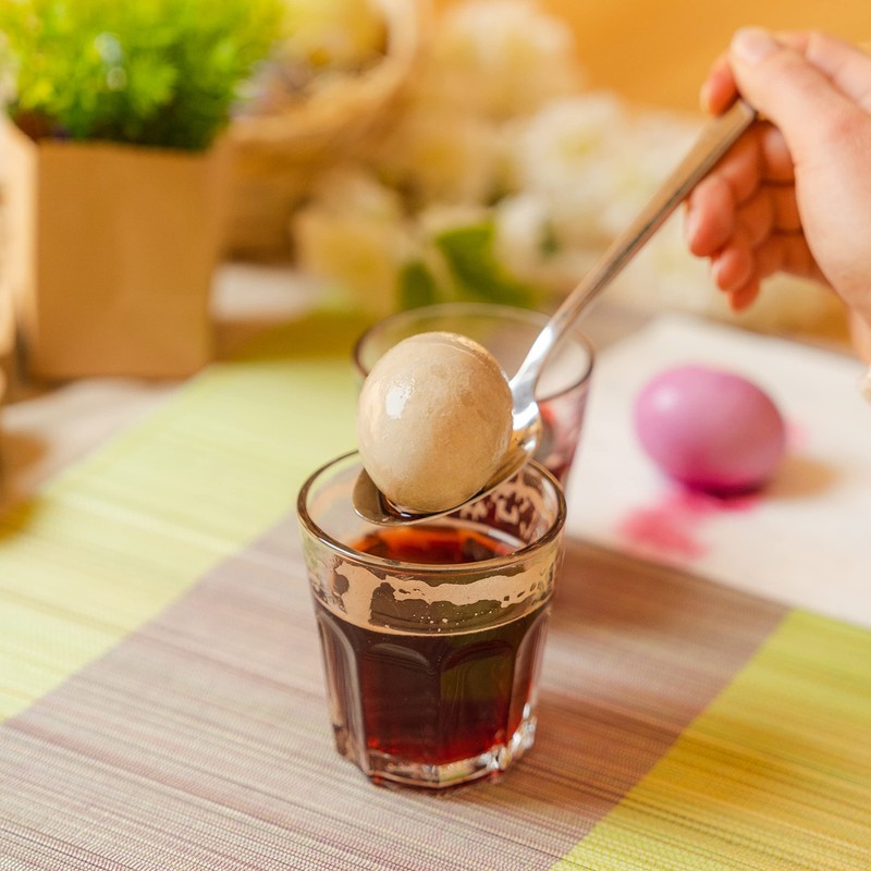 Heitmann Eierfarben - Natural Colours - Yellow/Green/Volet/Blue, 4 g