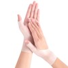 手首サポーター 親指の固定 サポーター シリコン素材 手首 水仕事 家事OK 男女兼用(クリアーM) 左右セット