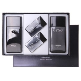 Enprani 엔프라니 옴므 어반블랙 스페셜 기초 2종 세트 Enprani Homme Urban Black Special Basic Care 2-Volume Set
