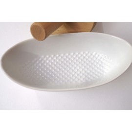 ZERO JAPAN ハーブすり鉢 木製ローラー付(さくら) KTZ-002 WH・ホワイト w160×d74×h55mm