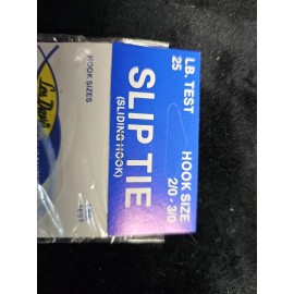 Les Davis Velux Salmon Leader Adjustable Hooks 2/0 3/0 025 LB Test Vintage