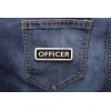 Ivamis Officer Name Tag Patch- 3x1 inch - P1326