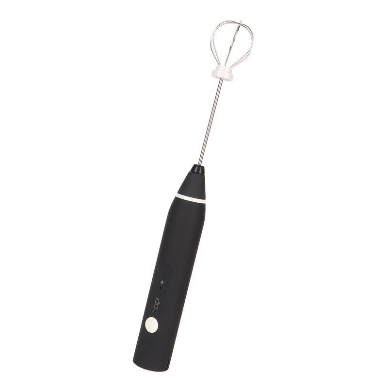 Rechargeable Milk Frother 304 Stainless Steel Handheld Foam Maker Cordless