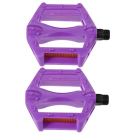 Mikinona Skid Bicycle Pedals for Lightweight Replacement Pedals Durable Bike Accessories for Safe Riding Platform for Comfort Stability Easy to Install Disassemble