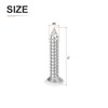 DTGN 100Pcs #8x1 Flat Head Wood Screws, 304 Stainless Steel