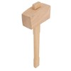 Martillo de Madera, Mazo de Agarre Cómodo de Alta Dureza