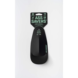ASS SAVERS ToeTector TFR-1-BLK Bicycle Mudguards, Black, Regular