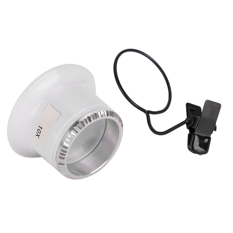 10X Clip On Watch Magnifying Glasses Repair Magnifier Loupe Jewelry