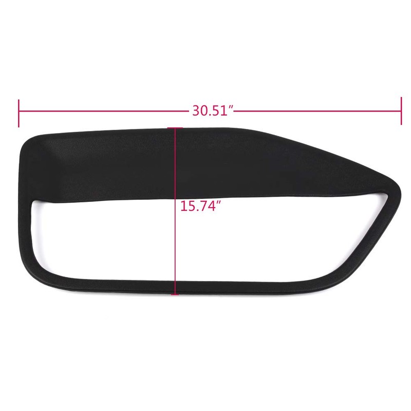 G-PLUS Front Door Panel Insert Cards Replacement Compatible with Ford