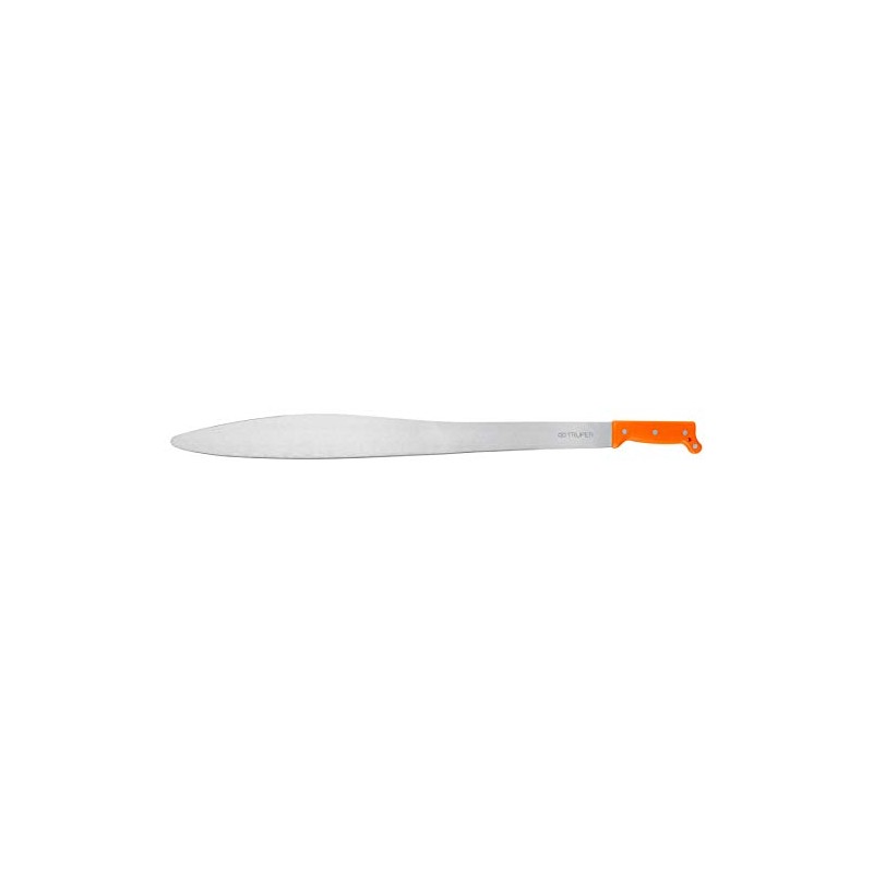 TRUPER T-905-22P Orange Handle Acapulco Style Machetes 22" (56cm)