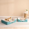 EHEYCIGA EHEYCIGA Orthopedic Dog Bed, Waterproof Memory Foam, Turquoise Blue,