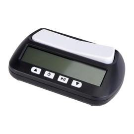 KOMBIUDA 1pc Chess Clock Timer Chess Timer Black Abs