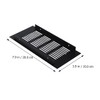 COHEALI 2pcs Aluminum Alloy Breathable Ventilation Cover Air Vent Grille