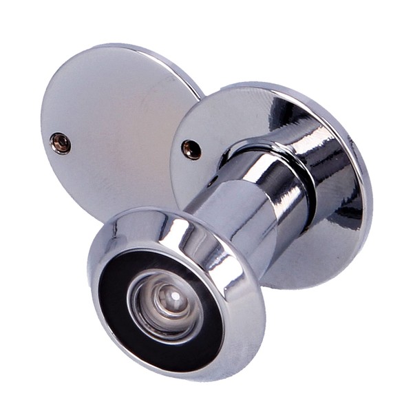 Amig - Super-Wide Angle Brass Door Viewer | Easy Install,