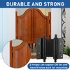 TamBee 4inch Double Action Hinge Saloon Door Hinges Swinging Door