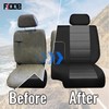 Fioqe 60/40 Split Bench Seat Covers for Toyota Pickup 1989-1994,