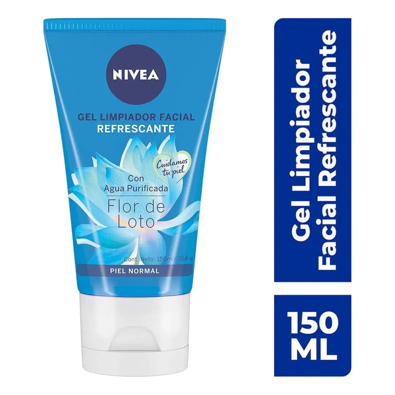 Gel Limpiador Facial Nivea Con Flor De Loto - 150ml