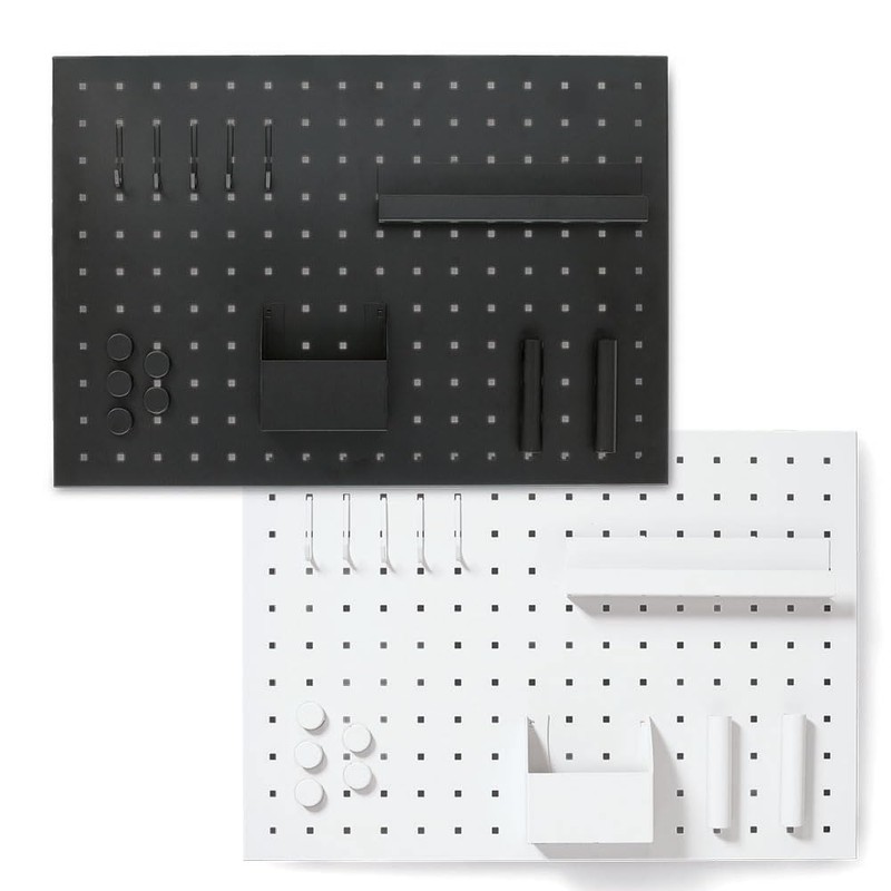 Zeller 11137 Memo Board with Utensils Metal Black Approx. 50
