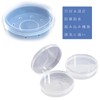 BRIIKPP Puff Case, Makeup Sponge, Powder Puff, Breathable, Dustproof, Transparent,