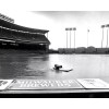 Brewers Milwaukee County Stadium Flooded Photo