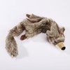 Zanies Unstuffies Dog Toys, Coyote, 22"