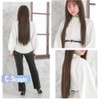 AQUADOLL wgt803-B-SBR Wig, Selene V-line, Long Extension, 3 Type, Arrangement,